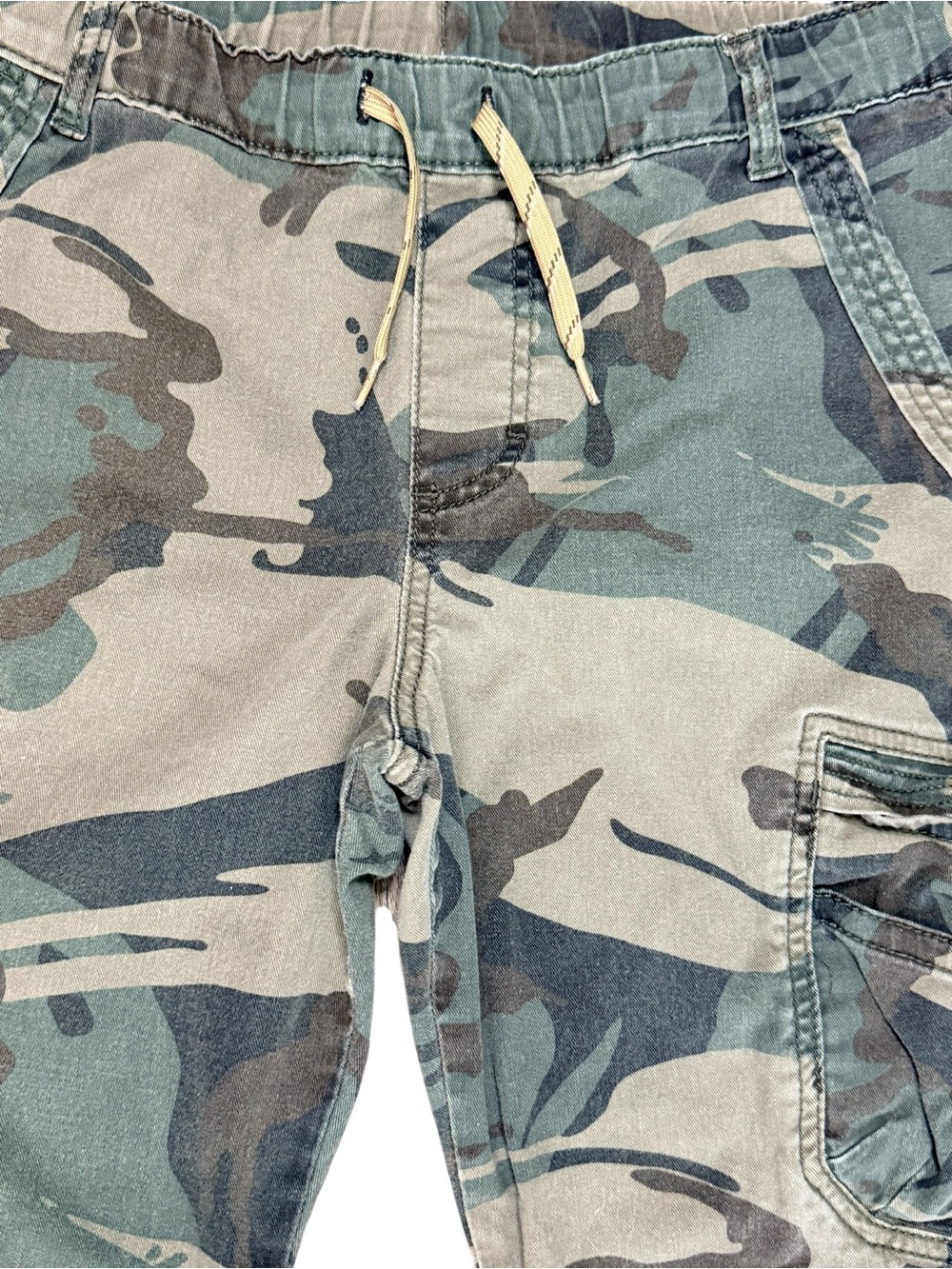 Wrangler Camo Cargo Jogger Pants Boys 12 Husky Fits Women’s XS/S - Picture 5 of 13